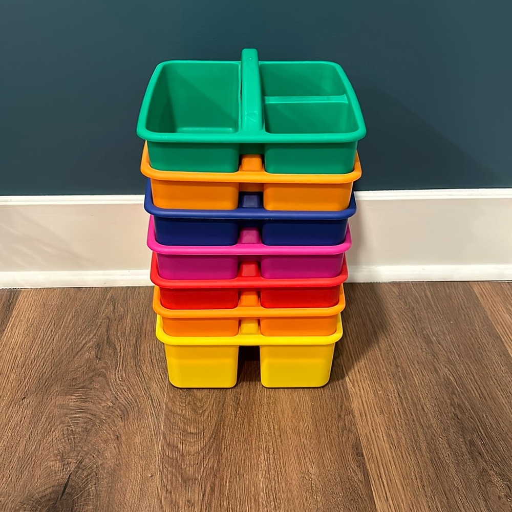 Supply caddy set of 7